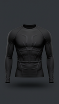 Matte Black Compression Top